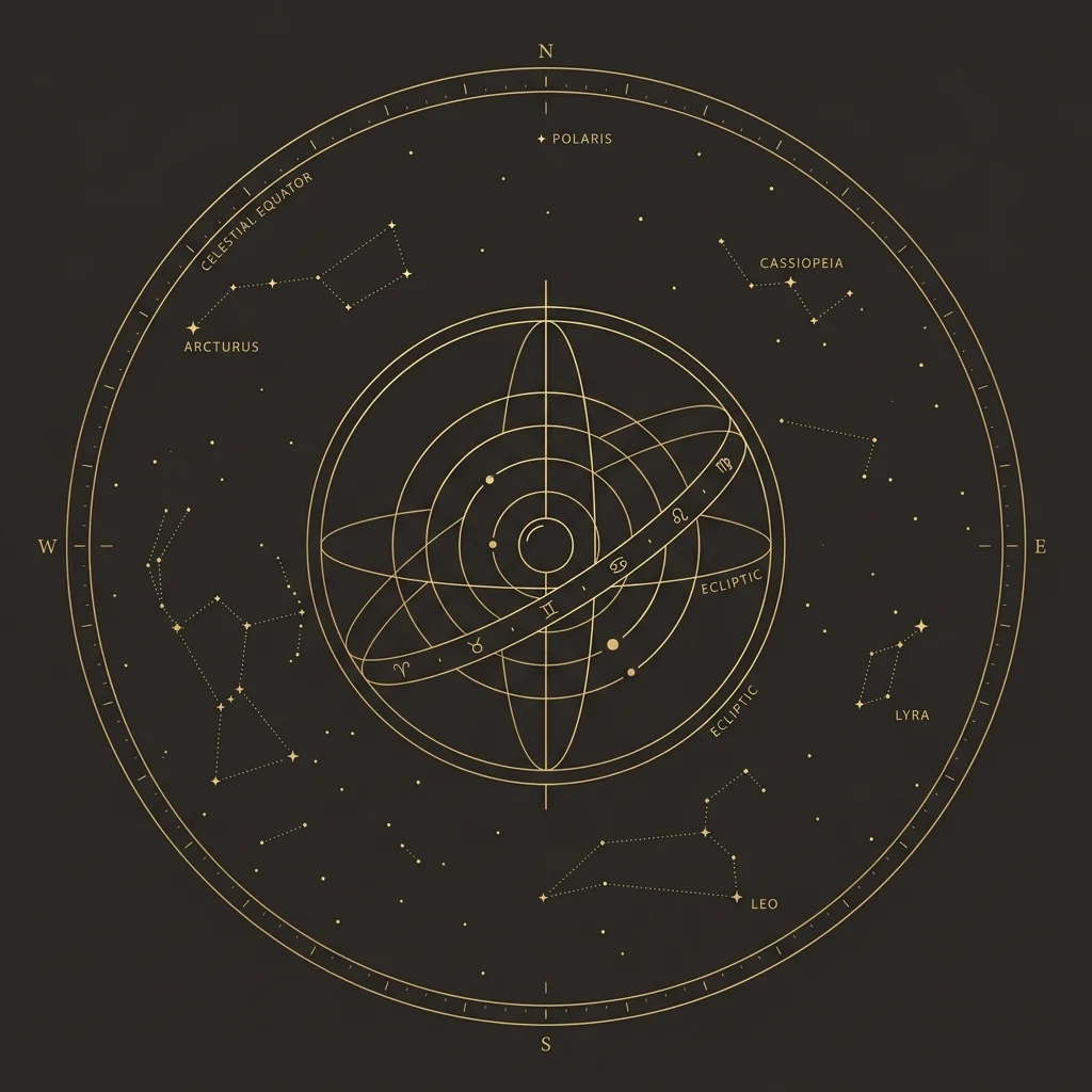 AstroPredict Minimal Observatory Chart